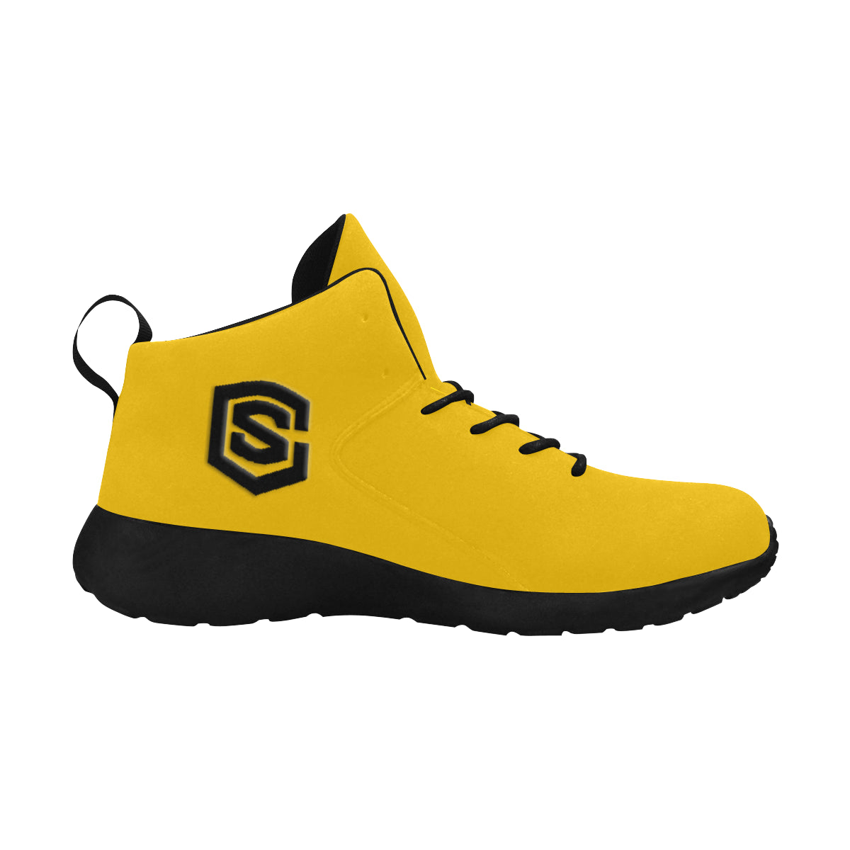 black logo Men's Chukka Training Shoes (Model 57502)