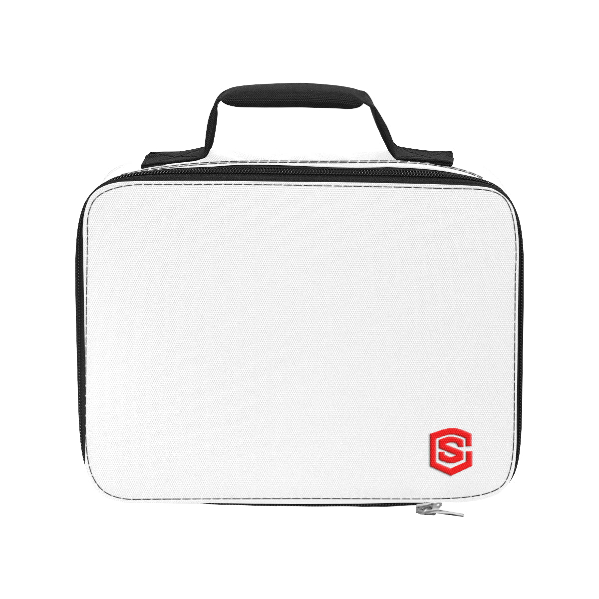 LIGHT GRAY PROTABLE STORAGE BAG red logo Portable Storage Bag (Model 1690)