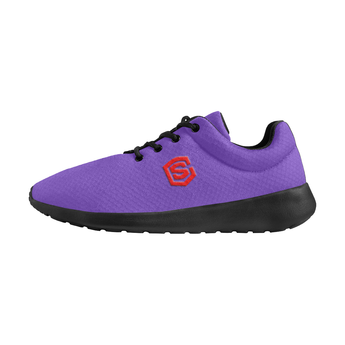 Red logo Men's Athletic Shoes (Model 0200)