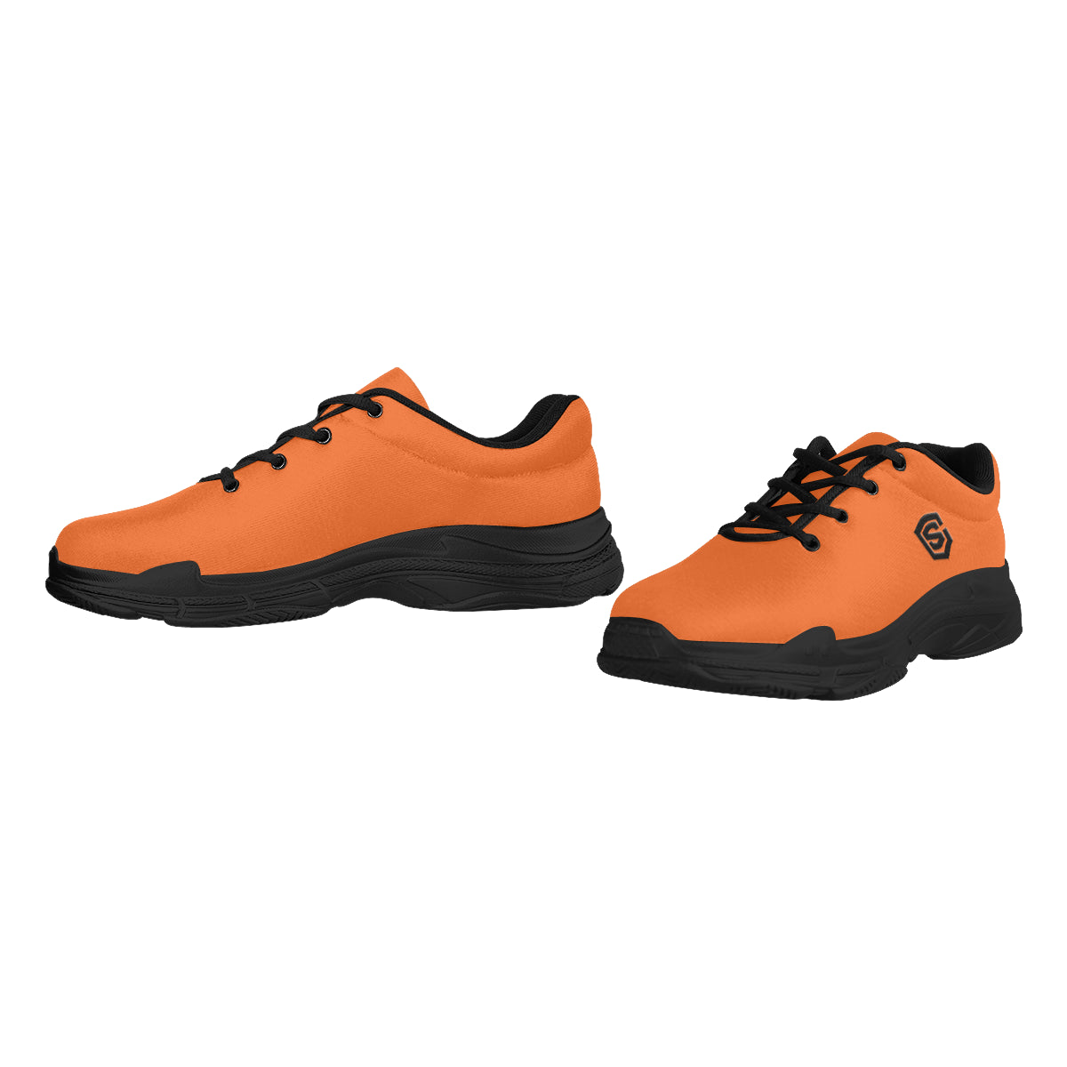 black logo Lyra Men's Running Shoes (Model 058)