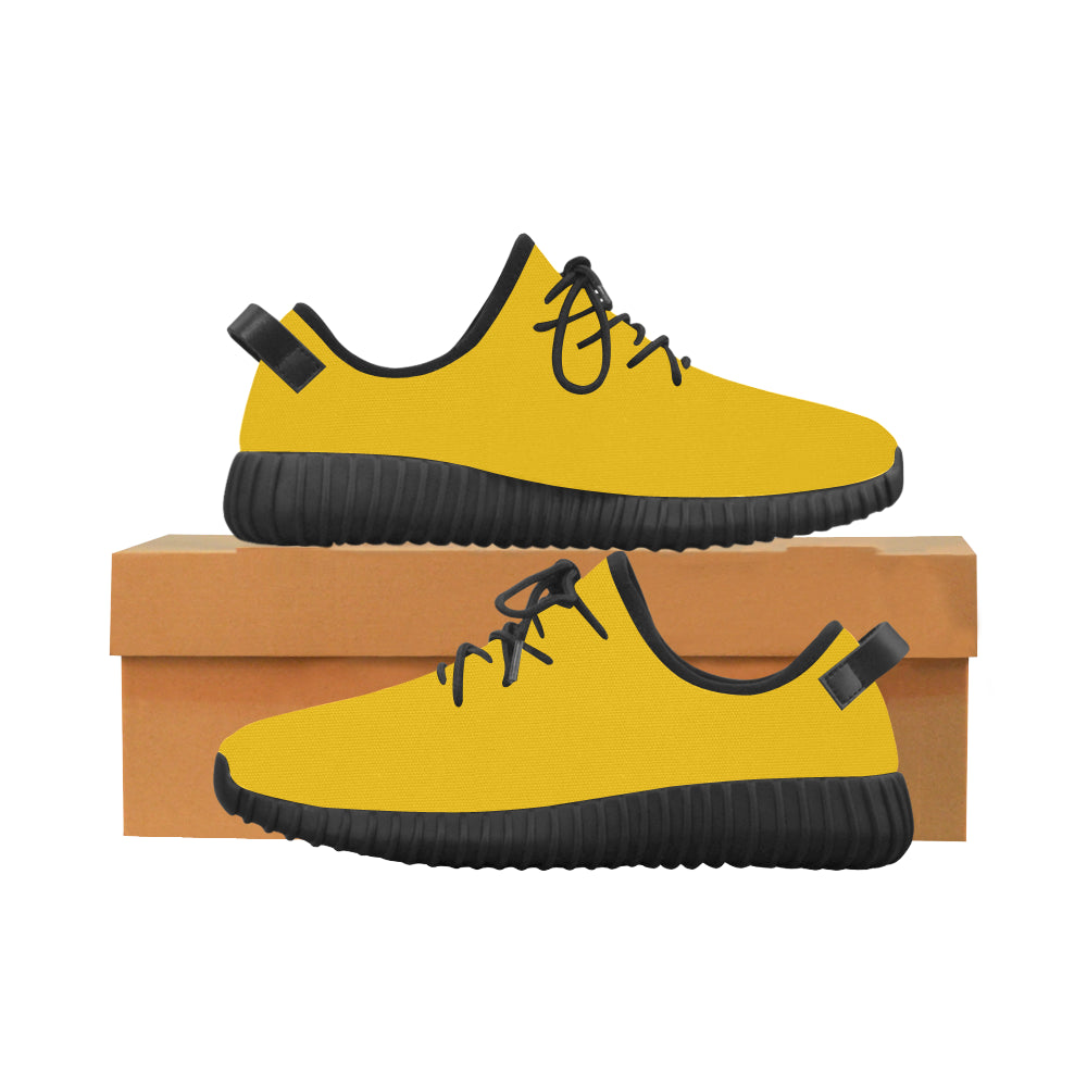 blue logo Grus Men's Breathable Woven Running Shoes (Model 022)