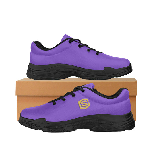 gold logo Lyra Men's Running Shoes (Model 058)