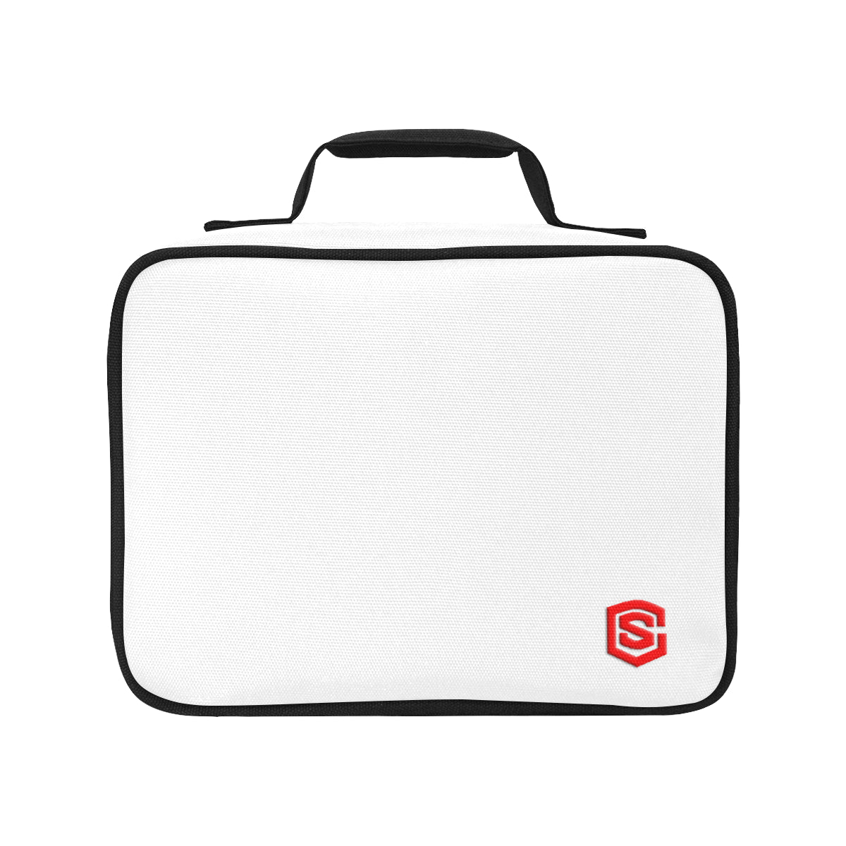 LIGHT GRAY PROTABLE STORAGE BAG red logo Portable Storage Bag (Model 1690)