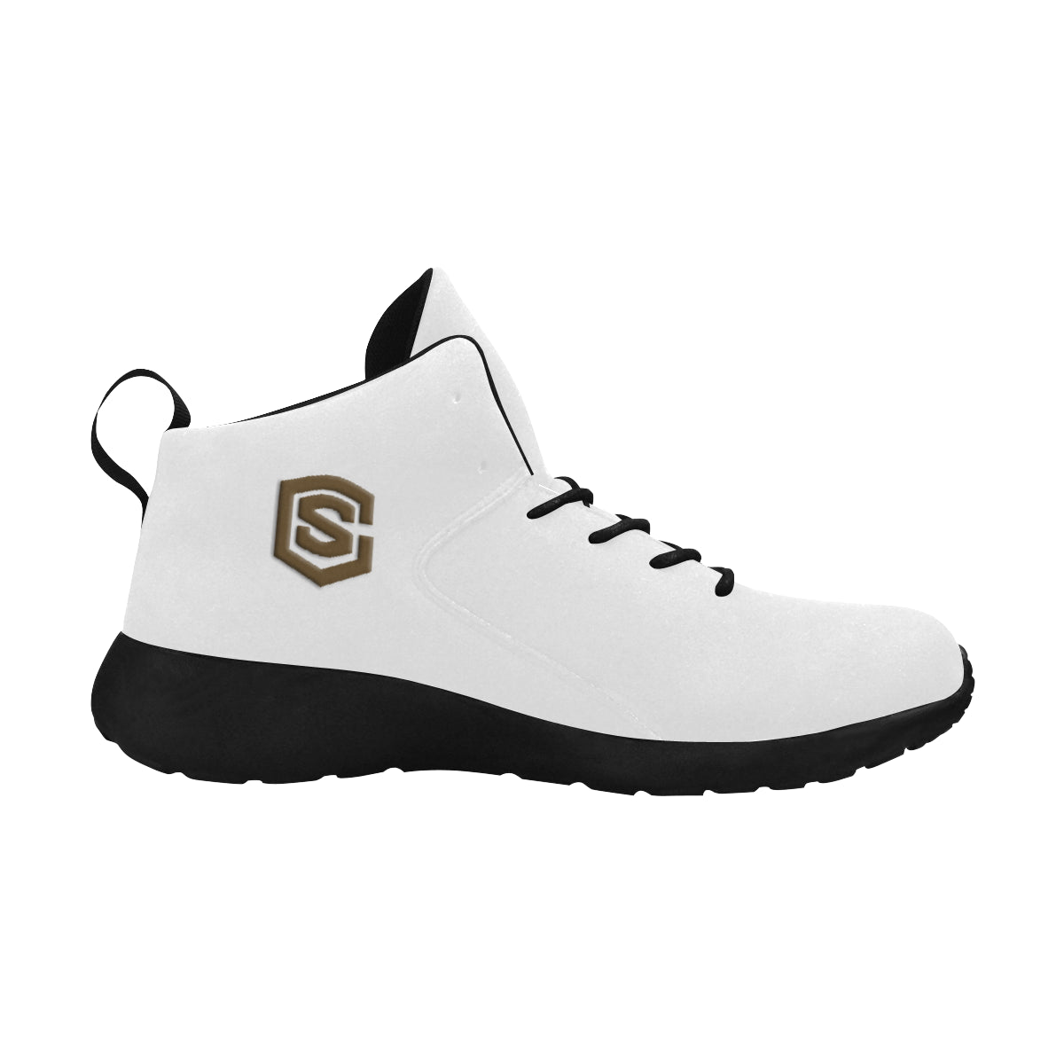 brown logo Men's Chukka Training Shoes (Model 57502)