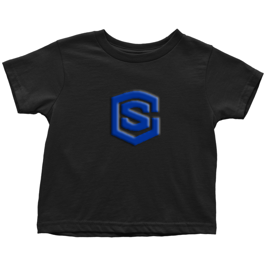 Toddler T-Shirt WITH BLUE  LOGO
