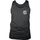 District Mens Tank WITH SILVER LOGO