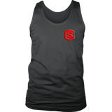 District Mens Tank WITH RED LOGO