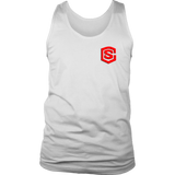 District Mens Tank WITH RED LOGO