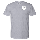 Next Level Mens Shirt WITH WHITE LOGO