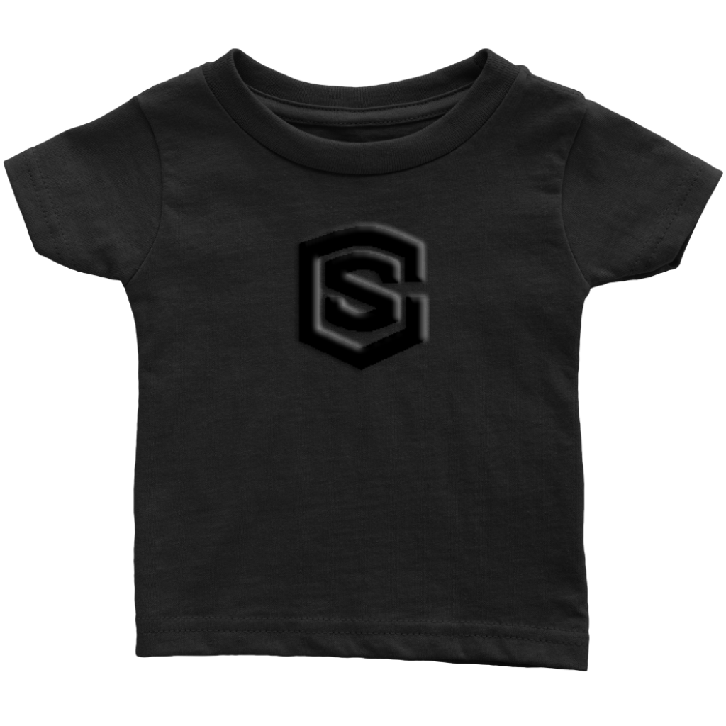 Infant T-Shirt WITH BLACK LOGO