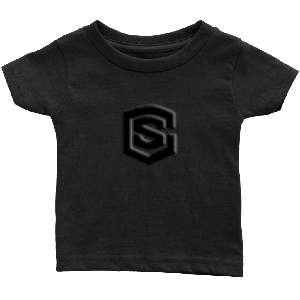 Infant T-Shirt WITH BLACK LOGO