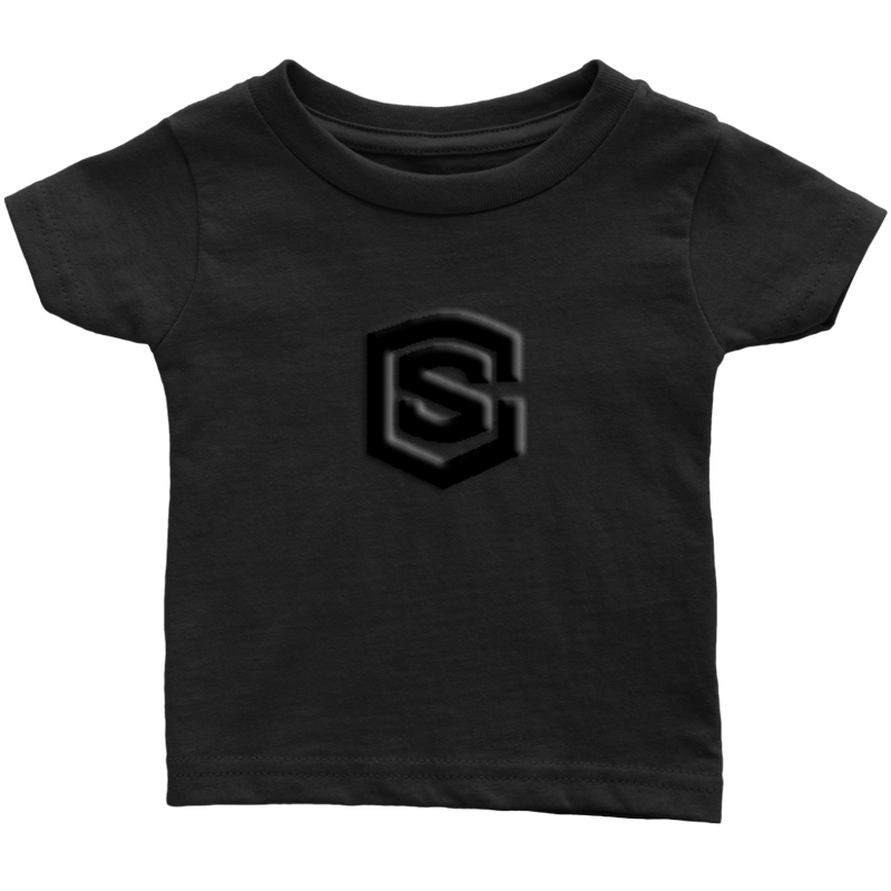 Infant T-Shirt WITH BLACK LOGO