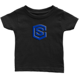 Infant T-Shirt WITH BLUE LOGO
