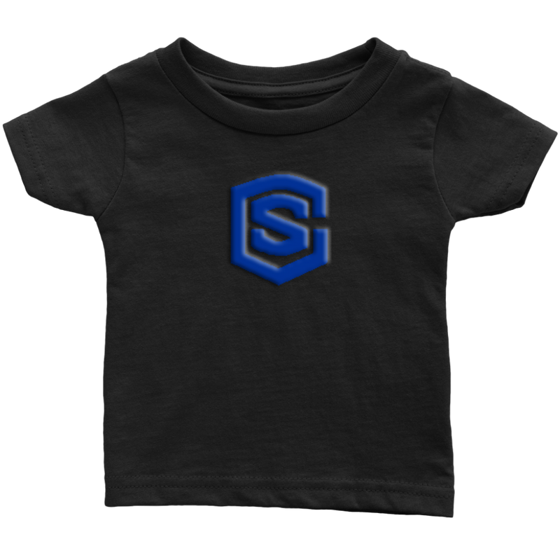 Infant T-Shirt WITH BLUE LOGO