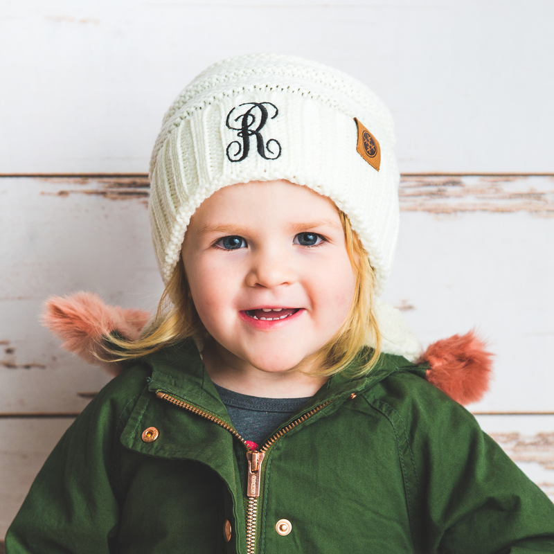 Monogram Kids Beanies