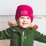 Monogram Kids Beanies