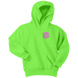 Youth Hoodie WITH PINK LOGO