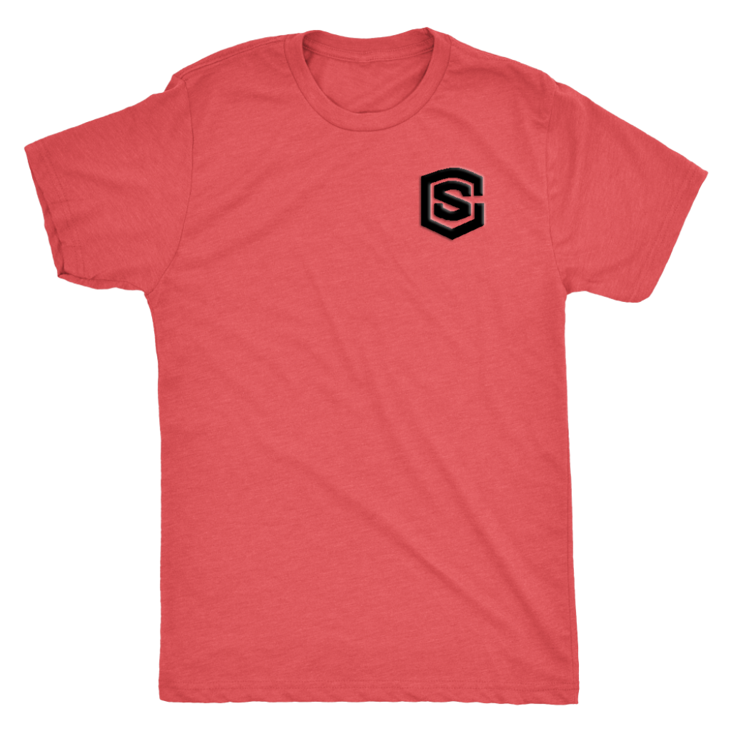 Next Level Mens Triblend BLACK LOGO