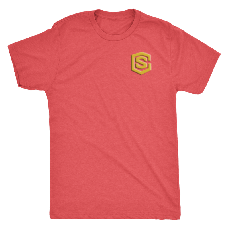 Next Level Mens Triblend WITH GOLD LOGO