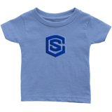 Infant T-Shirt WITH BLUE LOGO