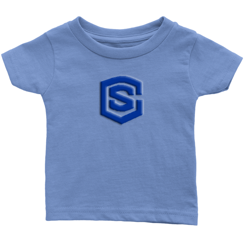 Infant T-Shirt WITH BLUE LOGO