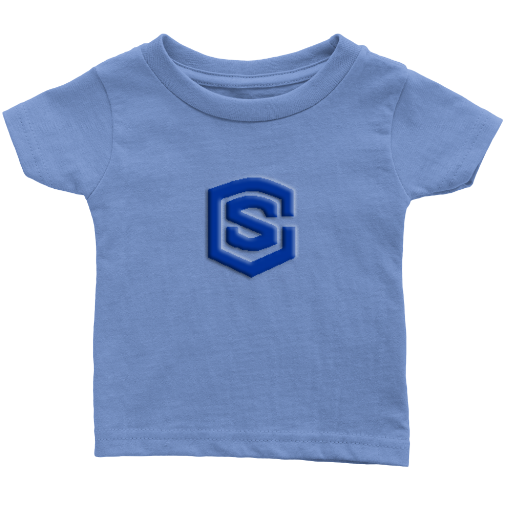 Infant T-Shirt WITH BLUE LOGO