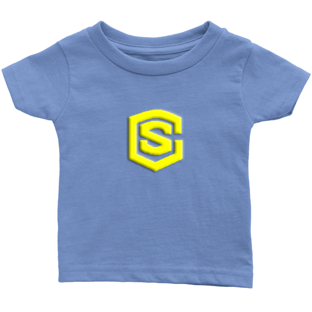 Infant T-Shirt WITH YELLOW LOGO