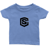 Infant T-Shirt WITH BLACK LOGO