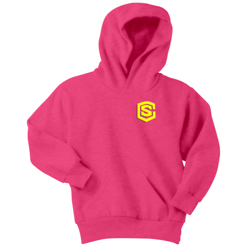 Youth Hoodie WITH YELLOW LOGO
