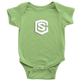 Baby Bodysuit WITH WHITE LOGO