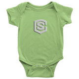 Baby Bodysuit WITH SILIVER LOGO