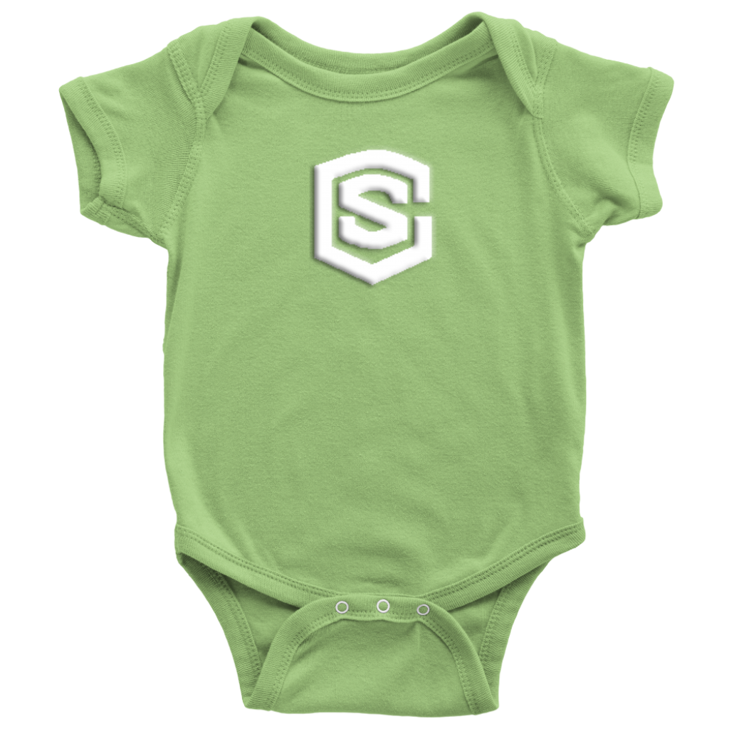 Baby Bodysuit WITH WHITE LOGO