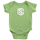 Baby Bodysuit WITH WHITE LOGO