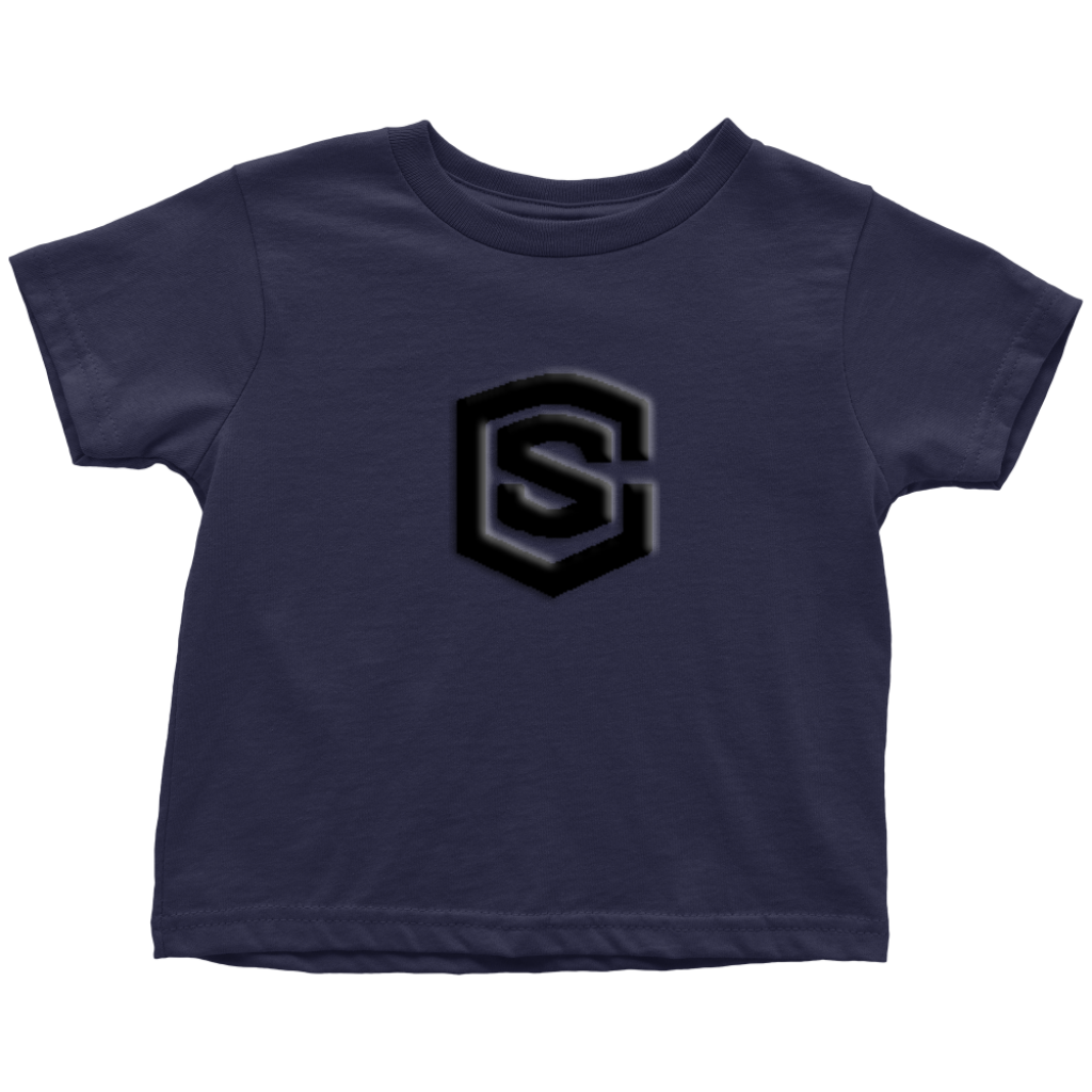 Toddler T-Shirt WITH  BLACK LOGO