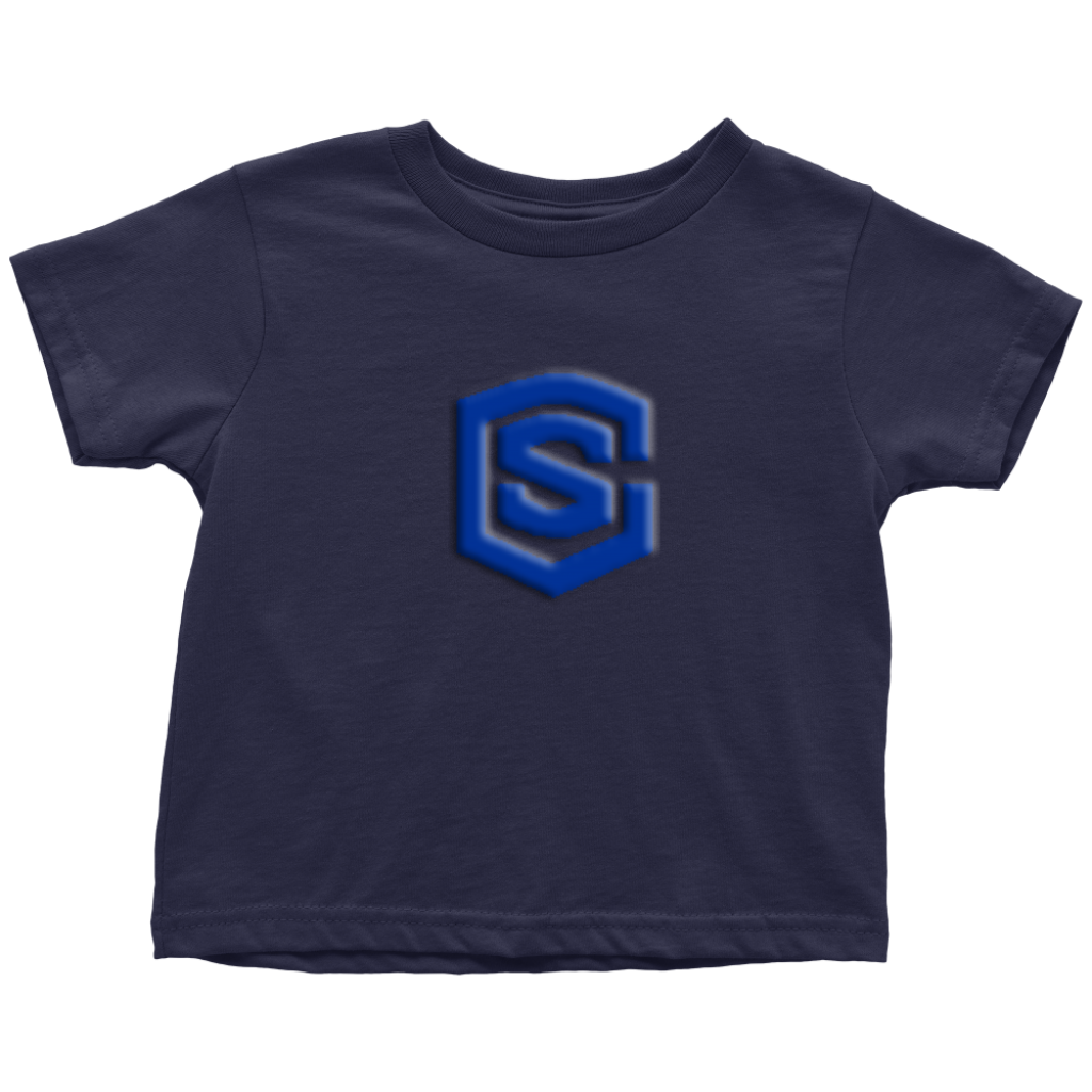 Toddler T-Shirt WITH BLUE  LOGO
