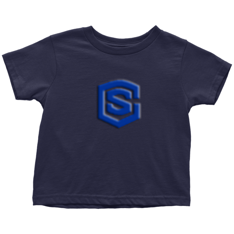 Toddler T-Shirt WITH BLUE  LOGO