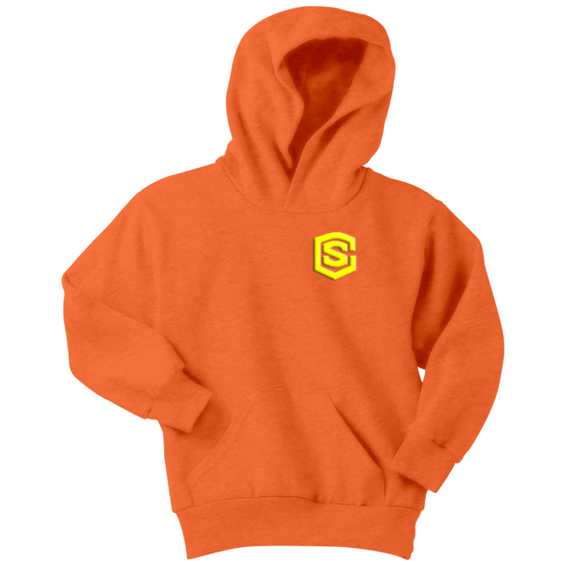 Youth Hoodie WITH YELLOW LOGO