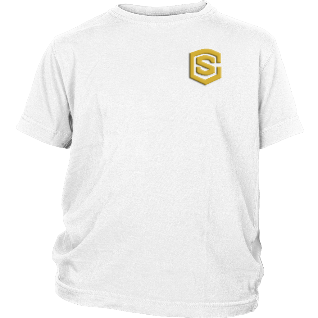 District Youth Shirt WITH  GOLD  LOGO