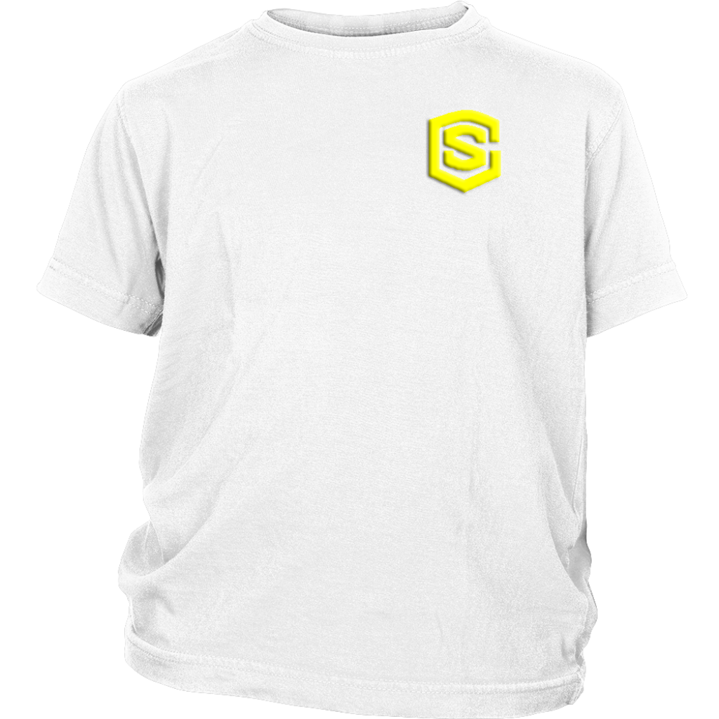 District Youth Shirt WITH YELLOW LOGO