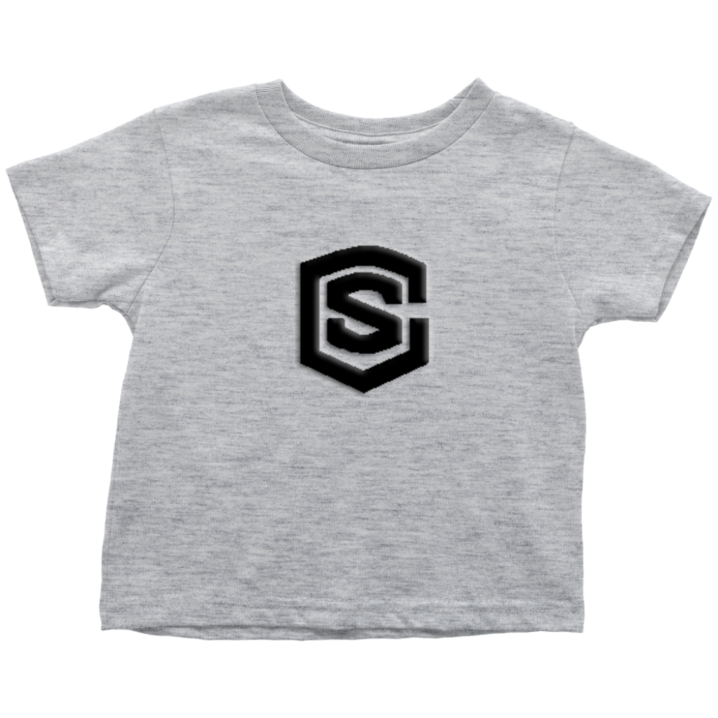 Toddler T-Shirt WITH  BLACK LOGO