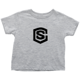 Toddler T-Shirt WITH  BLACK LOGO