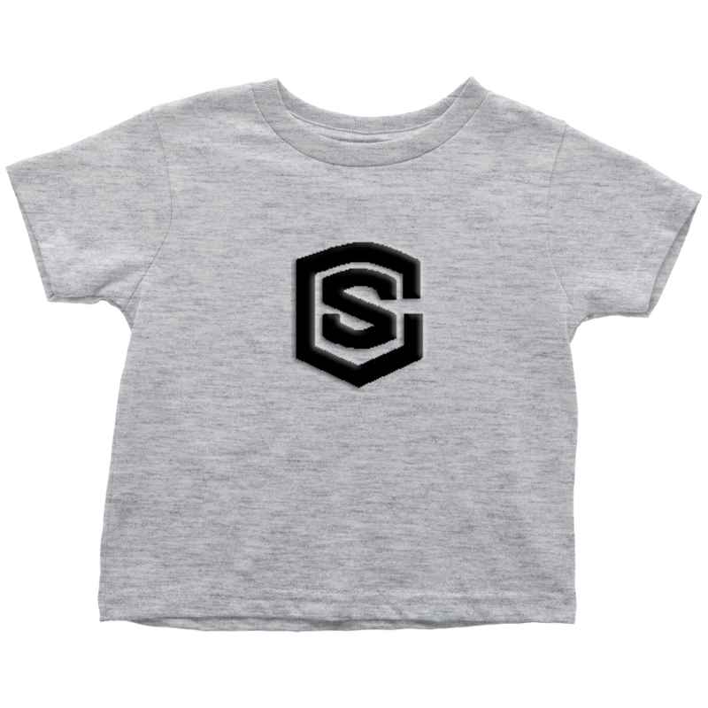 Toddler T-Shirt WITH  BLACK LOGO