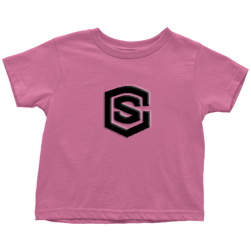 Toddler T-Shirt WITH  BLACK LOGO