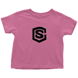 Toddler T-Shirt WITH  BLACK LOGO