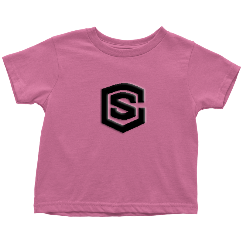 Toddler T-Shirt WITH  BLACK LOGO