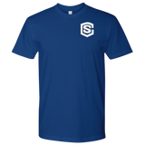 Next Level Mens Shirt WITH WHITE LOGO
