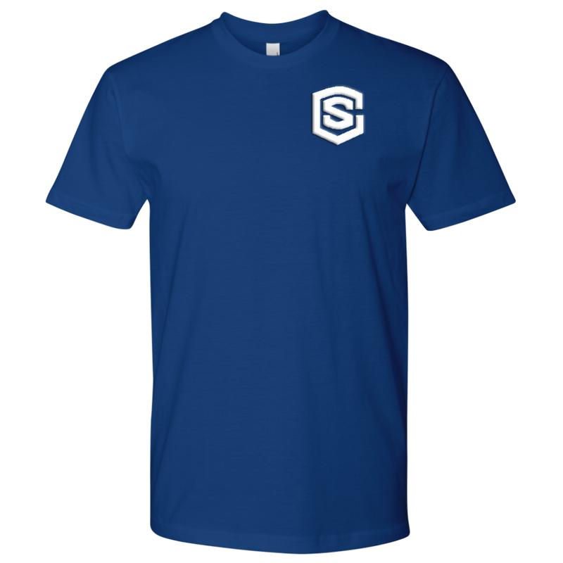 Next Level Mens Shirt WITH WHITE LOGO