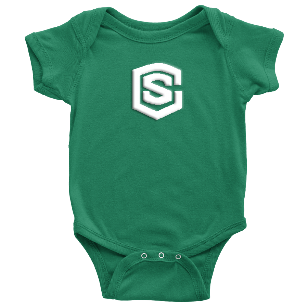 Baby Bodysuit WITH WHITE LOGO