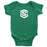 Baby Bodysuit WITH WHITE LOGO