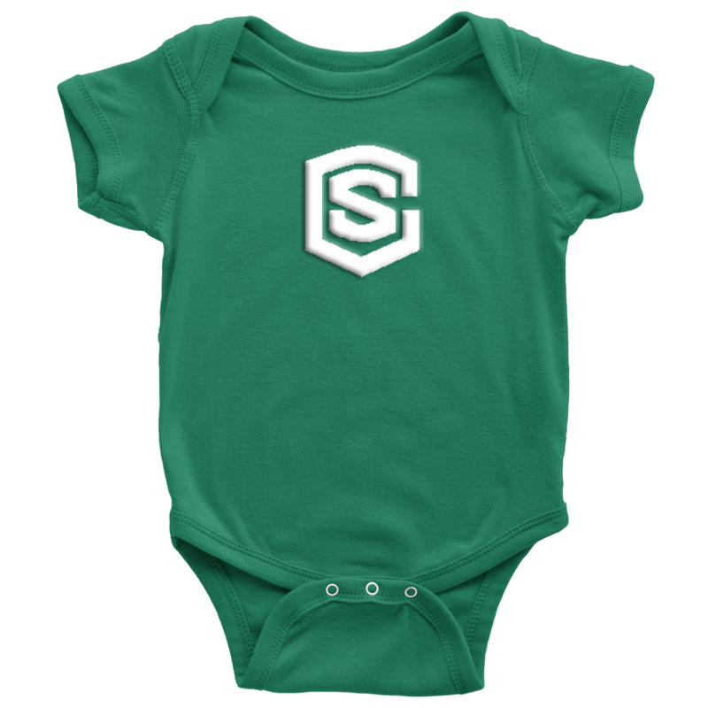 Baby Bodysuit WITH WHITE LOGO